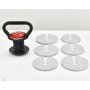 Justerbar kettlebell 3,4�18 kg | 7 vektinnstillinger | Lyfco
