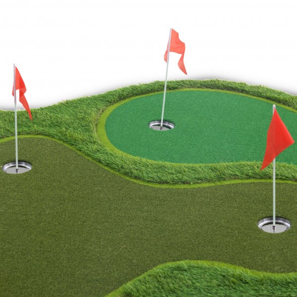 Golf Mat Pro | Doble greener og vannhinder | 4x2m Golf Mat Pro | Doble greener og vannhinder | 4x2m