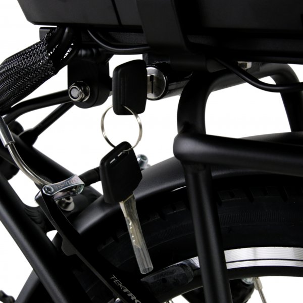 Sammenleggbar el-sykkel - 7 gir - 13Ah litiumbatteri Sammenleggbar el-sykkel - 7 gir - 13Ah litiumbatteri