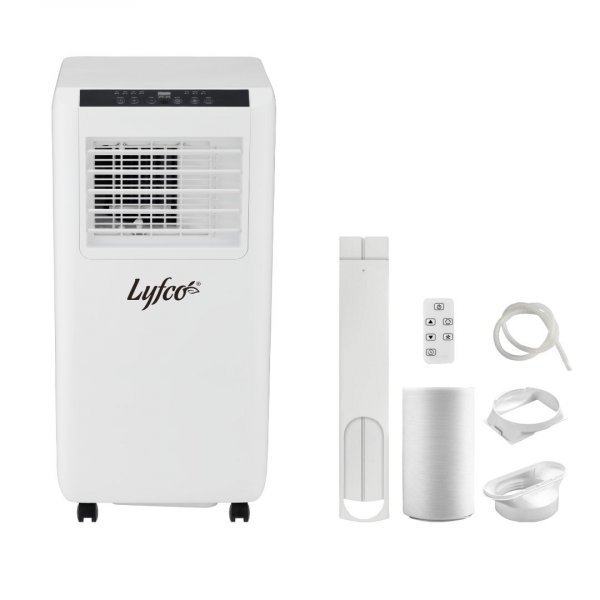 Portabel aircondition 7000 BTU | LED display, for opptil ca 25 m�, stilleg�ende og effektiv