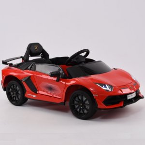 Elektrisk bil for barn Lamborghini | 12V, 2x390 motorer, 4,5Ah, r�d