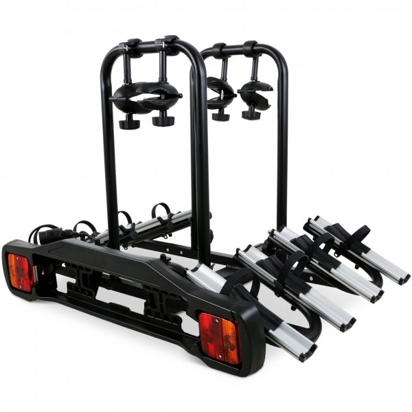 Bil sykkelholder med lys | For 4 sykler Bil sykkelholder med lys | For 4 sykler