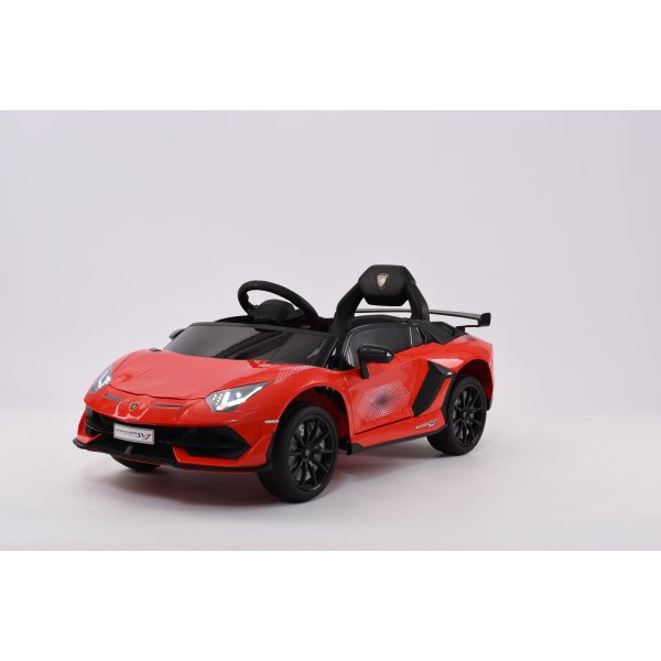 Elektrisk bil for barn Lamborghini | 12V, 2x390 motorer, 4,5Ah, rød Elektrisk bil for barn Lamborghini | 12V, 2x390 motorer, 4,5Ah, rød