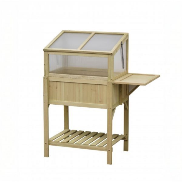 Mini-drivhus 102 � 50 � 120 cm | For balkong og hage | Tre