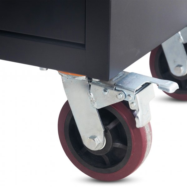 Komplett garasjeinnredning p hjul