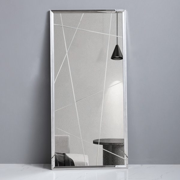 Stort speil med bjelke 62x130cm | Jennifer Stort speil med bjelke 62x130cm | Jennifer