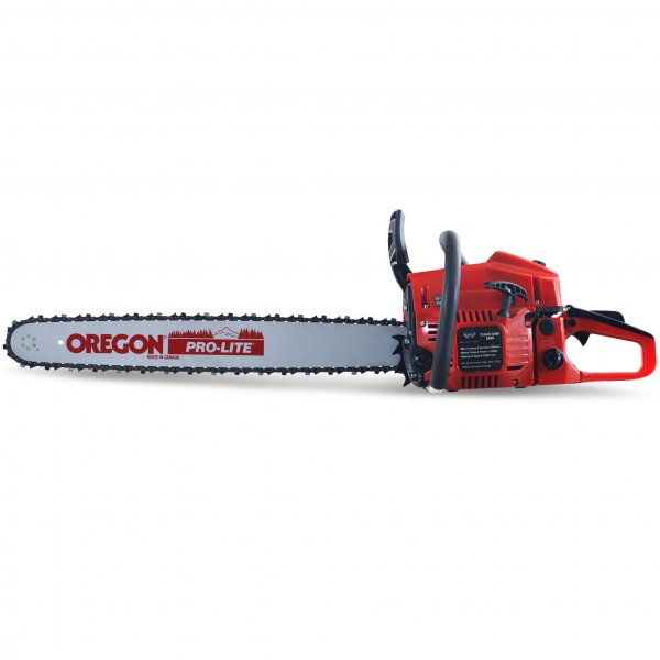 Bensindrevet motorsag 62cc | Kjede og sverd fra Oregon