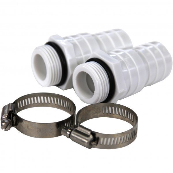 Bassengvarmepumpe 3kW for overjordisk basseng | Splash - Hvit