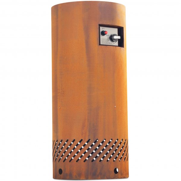 Gasdrevet eldsted i cortenstål | For utemiljø | Fredrika Gasdrevet eldsted i cortenstål | For utemiljø | Fredrika