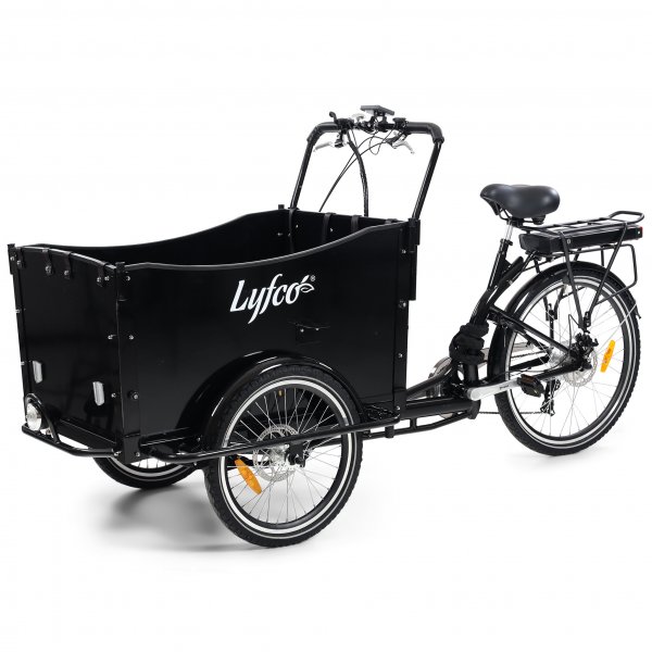 El-lastesykkel | 6 gir | 250W - 16Ah LG-batteri | Lyfco