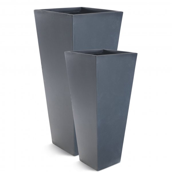 Hy fiberarmert gryte for utendrs bruk - Granitt/sort