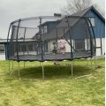 Kundebilde Enorm trampoline | Colosseum 4,88m Premium | Svart