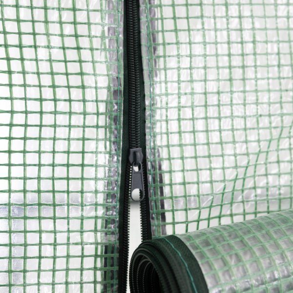 Lite drivhus i plast 1m² | Stålramme med PE plastdeksel Lite drivhus i plast 1m² | Stålramme med PE plastdeksel