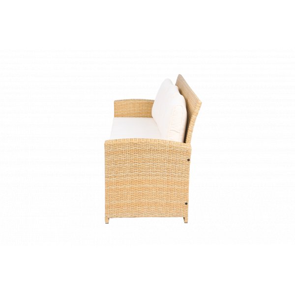 Sofagruppe utemøbler | Hjørnesofa og 3-seter | Puter inkludert | Sannäs Sofagruppe utemøbler | Hjørnesofa og 3-seter | Puter inkludert | Sannäs