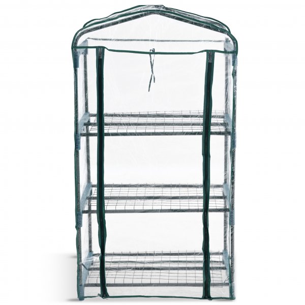 Minidrivhus 0,3m² | Stålramme med plastdeksel Minidrivhus 0,3m² | Stålramme med plastdeksel