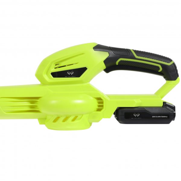 Batteridrevet gresstrimmer og lvblser 20V | Med batteri og lader