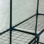 Drivhus i plast 2m | Stlramme med PE plastdeksel