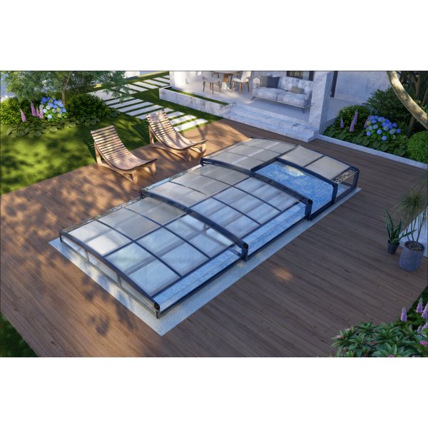 Pooltak 6x3m | ECO Smart Serien | UV-beskyttelse