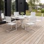 Bord med benker | Utend�rs m�belsett �ja | Akasie | 4 sitteplasser