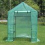 Lite drivhus i plast 1m | Stlramme med PE plastdeksel