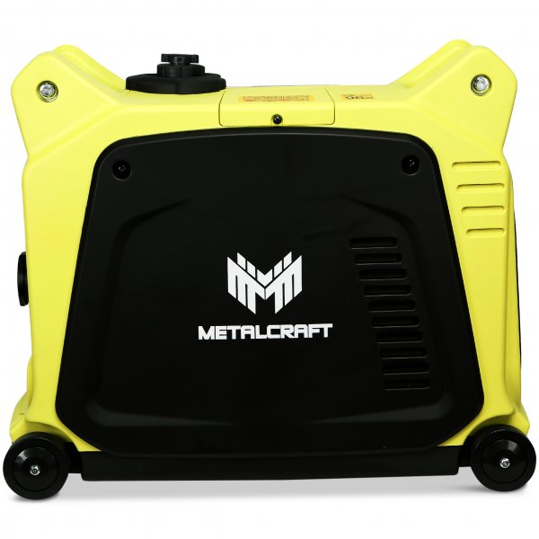 Digitalt nødstrømsaggregat | 4000W | Bærbar med USB-port | Metalcraft Digitalt nødstrømsaggregat | 4000W | Bærbar med USB-port | Metalcraft