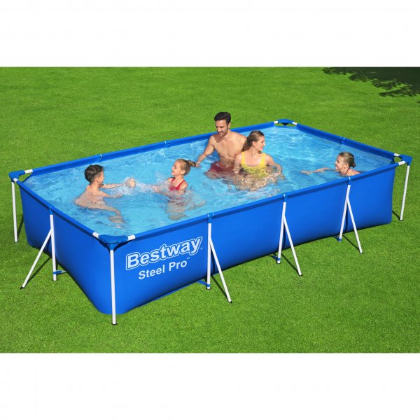 Bestway Pool over bakken 4x2m - 81cm dybde | Steel Pro (56405)