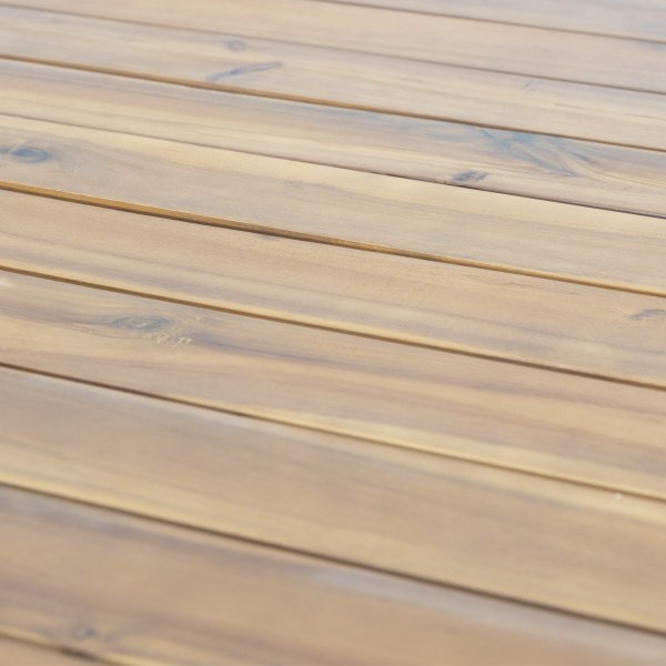 Bord med benker | Utendørs møbelsett Öja | Akasie | 4 sitteplasser Bord med benker | Utendørs møbelsett Öja | Akasie | 4 sitteplasser