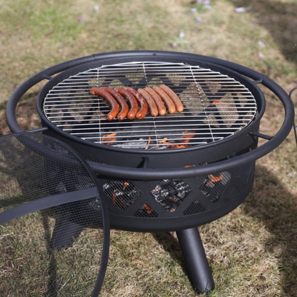 Habanero Steel peis / bålkurv | Bærbar grill for utendørs bruk | Fireland Habanero Steel peis / bålkurv | Bærbar grill for utendørs bruk | Fireland