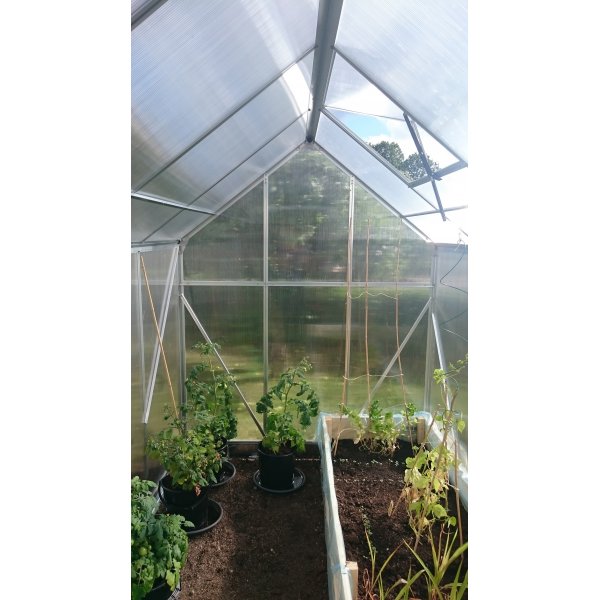 Veksthus 5,6m | Hy dyrkingshyde | Kanalplast
