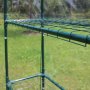Lite drivhus i plast 1m | Stlramme med PVC-belegg