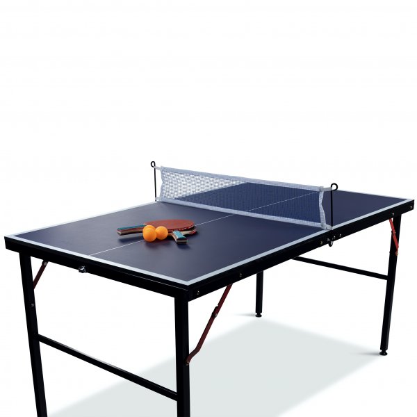 Mini bordtennisbord | Inkludert nett, 2 racketer og baller | Sammenleggbar