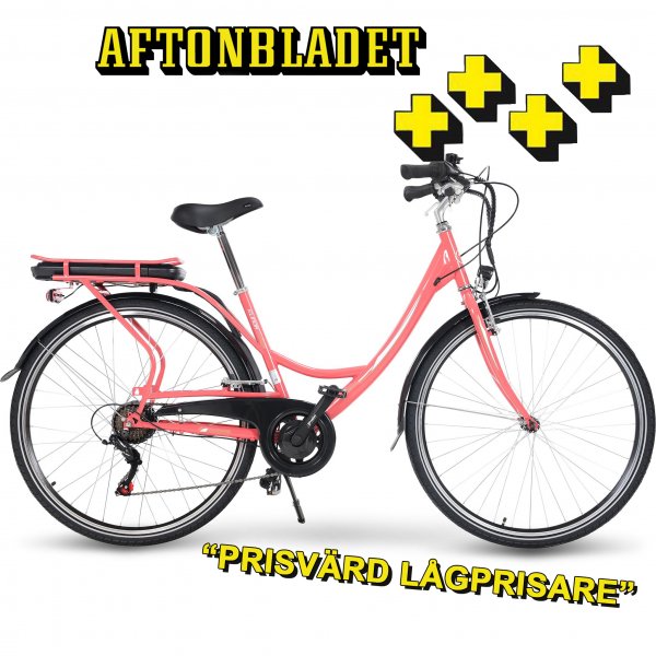 Elsykkel for kvinner 28\\\" | 250 W - 13Ah | 7-trinns | Lyfco Elinor Elsykkel for kvinner 28\\\" | 250 W - 13Ah | 7-trinns | Lyfco Elinor