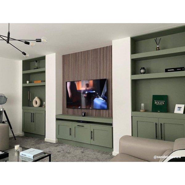 Trelamell Akustikkpaneler | 2400x600x21mm | Valntt