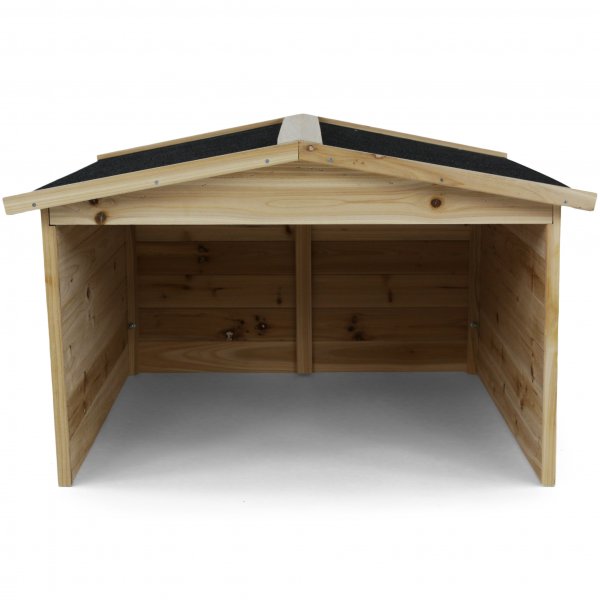 Garasje til robotgressklipper 87 x 80 cm | Beskytter mot regn og sol