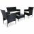 Liten loungesett for balkong