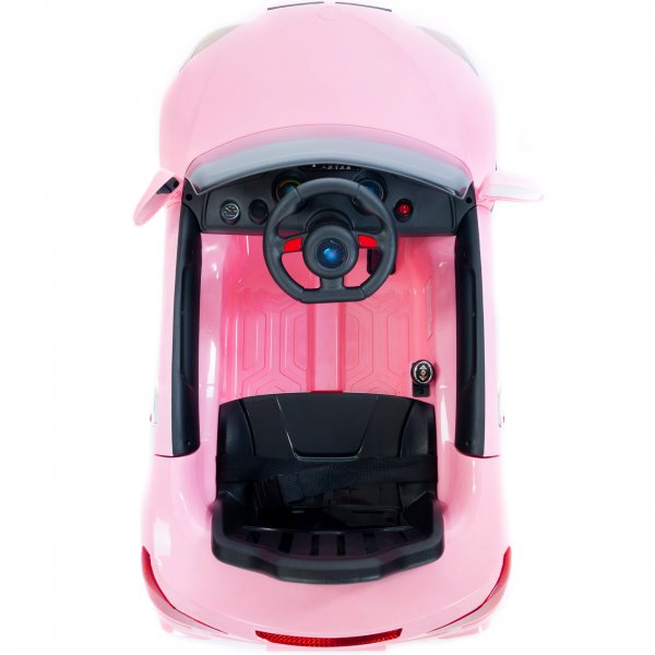 Elbil for barn 12V - Rosa - 2x25W Cab