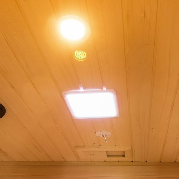 Infrarød sauna - 4 personer | Full høyde 210cm | Løyly Infrarød sauna - 4 personer | Full høyde 210cm | Løyly