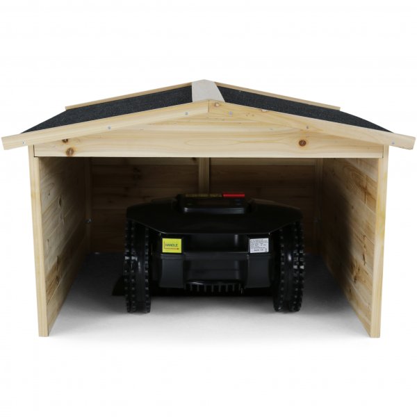 Garasje til robotgressklipper 87 x 80 cm | Beskytter mot regn og sol