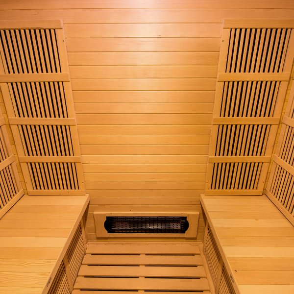Infrarød sauna - 4 personer | Full høyde 210cm | Løyly Infrarød sauna - 4 personer | Full høyde 210cm | Løyly