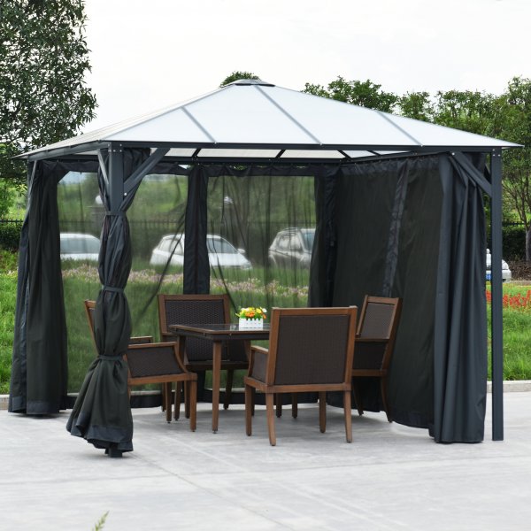 Paviljong premium 4x3m | Himling i kanalplast