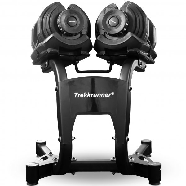 Justerbar hantel 39 kg | 17 vektinnstillinger | Trekkrunner