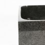 Servant 45x35cm | Svart naturstein | Unike skift