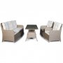 Sofagruppe utembler | Innebygd oppbevaring | Gr kunstrotting | Sanns