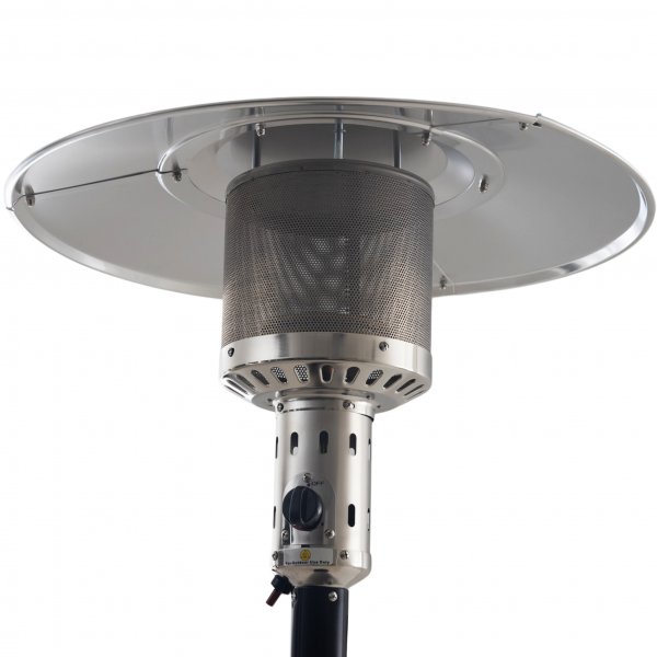 Terrassevarmer 12kW | Stende | Svart