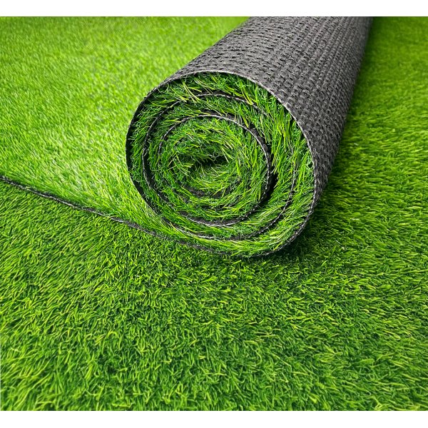 Kunstgress 30 mm | 10 m� | Slitesterkt kunstgress til hage og terrasse | Lyfco