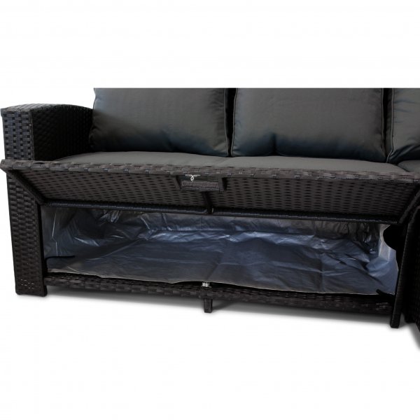 Sofagruppe utemøbler | Innebygd oppbevaring | Lyfco Sannäs Sofagruppe utemøbler | Innebygd oppbevaring | Lyfco Sannäs