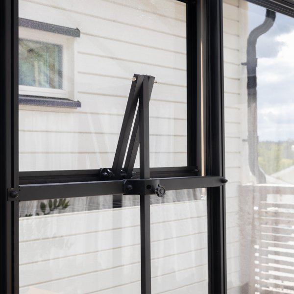 Orangeri og vinterhage 19,2m² | Firkantet premium drivhus Orangeri og vinterhage 19,2m² | Firkantet premium drivhus