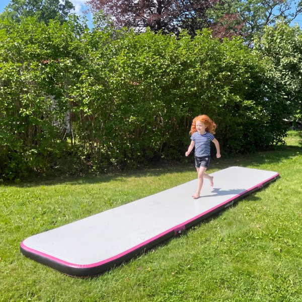 AirTrack | Air Volt Track | Enkel montering og oppbevaring | 5x1 m | Rosa