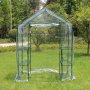 Lite drivhus i plast 1m | Stlramme med PVC-belegg