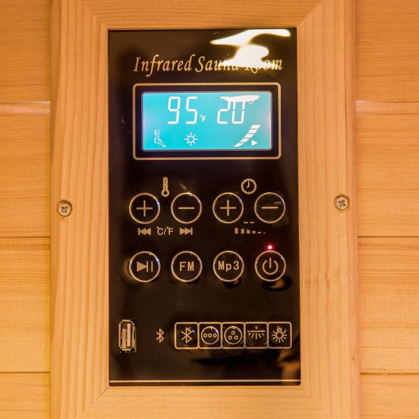 Infrarød sauna - 4 personer | Full høyde 210cm | Løyly Infrarød sauna - 4 personer | Full høyde 210cm | Løyly